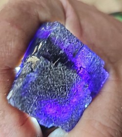 Purple fluorite